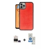 MARSİLYAN™- iPhone 14 Pro Max Kılıf Kıvılcım Işık Serisi - Şeffaf Royal Nano Ekran Koruyucu + Bilvis Titan Kamera Lens - SH