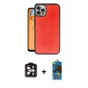 MARSİLYAN™- iPhone 14 Pro Max Kılıf Kıvılcım Işık Serisi - Siyah 18D Cam Ekran Koruyucu + PVD Metal Kamera Lens - TU