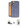 MARSİLYAN™- iPhone 14 Pro Max Kılıf Kıvılcım Işık Serisi - Siyah 6D Mat Seramik Hayalet Nano Ekran Koruyucu + Bilvis Titan Kamera Lens - GD