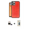 MARSİLYAN™- iPhone 14 Pro Max Kılıf Kıvılcım Işık Serisi - Siyah 6D Mat Seramik Hayalet Nano Ekran Koruyucu + Bilvis Titan Kamera Lens - GD