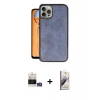 MARSİLYAN™- iPhone 14 Pro Max Kılıf Kıvılcım Işık Serisi - Siyah Bilvis 3D Mat Cam Ekran Koruyucu + Bilvis Titan Kamera Lens - GS