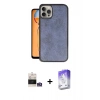 MARSİLYAN™- iPhone 14 Pro Max Kılıf Kıvılcım Işık Serisi - Siyah Bilvis 5in1 3D Magic Cam Ekran Koruyucu + Bilvis Titan Kamera Lens - GS