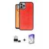 MARSİLYAN™- iPhone 14 Pro Max Kılıf Kıvılcım Işık Serisi - Siyah Bilvis 5in1 3D Magic Cam Ekran Koruyucu + Siyah Bilvis Titan Kamera Lens