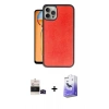 MARSİLYAN™- iPhone 14 Pro Max Kılıf Kıvılcım Işık Serisi - Siyah Bilvis 5in1 5D Magic Hayalet Cam Ekran Koruyucu + Bilvis Titan Kamera Lens - SH
