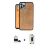 MARSİLYAN™- iPhone 14 Pro Max Kılıf Kıvılcım Işık Serisi - Siyah Bilvis Hayalet Cam Ekran Koruyucu + Bilvis Titan Kamera Lens - SH