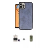 MARSİLYAN™- iPhone 14 Pro Max Kılıf Kıvılcım Işık Serisi - Siyah Joko Magic 5D Hayalet Cam + Bilvis Titan Kamera Lens - SH