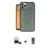 MARSİLYAN™- iPhone 14 Pro Max Kılıf Kıvılcım Işık Serisi - Siyah Joko Magic 5D Hayalet Cam + Bilvis Titan Kamera Lens - SH