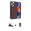 MARSİLYAN™- iPhone 14 Pro Max Kılıf Kıvılcım Işık Serisi - Siyah Joko Magic 5D Hayalet Cam + Bilvis Titan Kamera Lens - SH