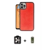 MARSİLYAN™- iPhone 14 Pro Max Kılıf Kıvılcım Işık Serisi - Siyah Joko Magic 5D Hayalet Cam + PVD Metal Kamera Lens - TU