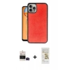 MARSİLYAN™- iPhone 14 Pro Max Kılıf Kıvılcım Işık Serisi - Siyah Mat Seramik Nano Ekran Koruyucu + Bilvis Titan Kamera Lens - SH