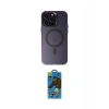 MARSİLYAN™- iPhone 14 Pro Max Kılıf Kozmos Çizgi Prime - Siyah 18D Cam Ekran Koruyucu