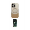 MARSİLYAN™- iPhone 14 Pro Max Kılıf Kozmos Form Özel Seri - Siyah 360 Mat Full Body Arka Koruyucu