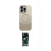 MARSİLYAN™- iPhone 14 Pro Max Kılıf Kozmos Form Özel Seri - Siyah 360 Mat Full Body Arka Koruyucu
