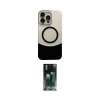 MARSİLYAN™- iPhone 14 Pro Max Kılıf Kozmos Form Özel Seri - Siyah 360 Mat Full Body Arka Koruyucu