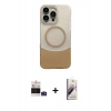 MARSİLYAN™- iPhone 14 Pro Max Kılıf Kozmos Form Özel Seri - Siyah Bilvis 3D Mat Cam Ekran Koruyucu + Bilvis Titan Kamera Lens - DNMR