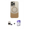 MARSİLYAN™- iPhone 14 Pro Max Kılıf Kozmos Form Özel Seri - Siyah Bilvis 5in1 3D Magic Cam Ekran Koruyucu + Bilvis Titan Kamera Lens - GS