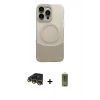 MARSİLYAN™- iPhone 14 Pro Max Kılıf Kozmos Form Özel Seri - Siyah Joko Magic 5D Hayalet Cam + Raze Metal Kamera Lens - GD