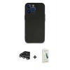 MARSİLYAN™- iPhone 14 Pro Max Kılıf Kozmos Yansıma Özel Seri - Şeffaf Pasifik Cam Ekran Koruyucu + Raze Metal Kamera Lens - GS