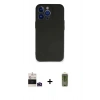 MARSİLYAN™- iPhone 14 Pro Max Kılıf Kozmos Yansıma Özel Seri - Siyah Joko Magic 5D Hayalet Cam + Bilvis Titan Kamera Lens - DNMR