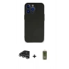 MARSİLYAN™- iPhone 14 Pro Max Kılıf Kozmos Yansıma Özel Seri - Siyah Joko Magic 5D Hayalet Cam + Raze Metal Kamera Lens - GS