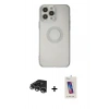 MARSİLYAN™- iPhone 14 Pro Max Kılıf Kutup Klasik - Siyah Joko 5D Cam + Raze Metal Kamera Lens - GS