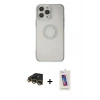 MARSİLYAN™- iPhone 14 Pro Max Kılıf Kutup Klasik - Siyah Joko 5D Cam + Raze Metal Kamera Lens - GD