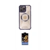 MARSİLYAN™- iPhone 14 Pro Max Kılıf Kutup Modern - Siyah Buffer Hayalet Cam Ekran Koruyucu