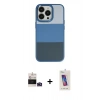 MARSİLYAN™- iPhone 14 Pro Max Kılıf Kutup Özel Seri - Siyah Joko 5D Cam + Bilvis Titan Kamera Lens - DNMR