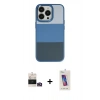 MARSİLYAN™- iPhone 14 Pro Max Kılıf Kutup Özel Seri - Siyah Joko 5D Cam + Bilvis Titan Kamera Lens - GD