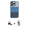 MARSİLYAN™- iPhone 14 Pro Max Kılıf Kutup Özel Seri - Siyah Joko 5D Cam + Bilvis Titan Kamera Lens - GS