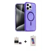 MARSİLYAN™- iPhone 14 Pro Max Kılıf Nova Asil Prime - Siyah Joko 5D Cam + Bilvis Titan Kamera Lens - GD