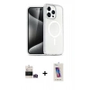 MARSİLYAN™- iPhone 14 Pro Max Kılıf Nova Asil Prime - Siyah Joko 5D Cam + Bilvis Titan Kamera Lens - GD