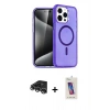MARSİLYAN™- iPhone 14 Pro Max Kılıf Nova Asil Prime - Siyah Joko 5D Cam + Raze Metal Kamera Lens - GS
