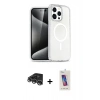 MARSİLYAN™- iPhone 14 Pro Max Kılıf Nova Asil Prime - Siyah Joko 5D Cam + Raze Metal Kamera Lens - GS