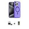 MARSİLYAN™- iPhone 14 Pro Max Kılıf Nova Asil Prime - Siyah Joko Magic 5D Hayalet Cam + Bilvis Titan Kamera Lens - GD