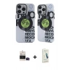MARSİLYAN™- iPhone 14 Pro Max Kılıf Nova Doku Koleksiyonu - Şeffaf Pasifik Cam Ekran Koruyucu + Bilvis Titan Kamera Lens - SH