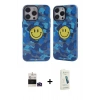 MARSİLYAN™- iPhone 14 Pro Max Kılıf Nova Doku Koleksiyonu - Şeffaf Pasifik Cam Ekran Koruyucu + Bilvis Titan Kamera Lens - DNMR