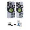 MARSİLYAN™- iPhone 14 Pro Max Kılıf Nova Doku Koleksiyonu - Şeffaf Royal Nano Ekran Koruyucu + Bilvis Titan Kamera Lens - DNMR