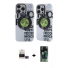 MARSİLYAN™- iPhone 14 Pro Max Kılıf Nova Doku Koleksiyonu - Siyah 360 Mat Full Body Arka Koruyucu + Bilvis Titan Kamera Lens - SH