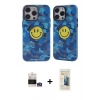 MARSİLYAN™- iPhone 14 Pro Max Kılıf Nova Doku Koleksiyonu - Siyah 6D Mat Seramik Hayalet Nano Ekran Koruyucu + Bilvis Titan Kamera Lens - GS