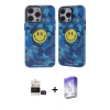 MARSİLYAN™- iPhone 14 Pro Max Kılıf Nova Doku Koleksiyonu - Siyah Bilvis 5in1 3D Magic Cam Ekran Koruyucu + Bilvis Titan Kamera Lens - SH