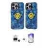 MARSİLYAN™- iPhone 14 Pro Max Kılıf Nova Doku Koleksiyonu - Siyah Bilvis 5in1 3D Magic Cam Ekran Koruyucu + Bilvis Titan Kamera Lens - GS
