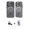 MARSİLYAN™- iPhone 14 Pro Max Kılıf Nova Doku Koleksiyonu - Siyah Joko 5D Cam + Bilvis Titan Kamera Lens - SH