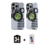 MARSİLYAN™- iPhone 14 Pro Max Kılıf Nova Doku Koleksiyonu - Siyah Joko 5D Cam + PVD Metal Kamera Lens - TU