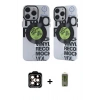 MARSİLYAN™- iPhone 14 Pro Max Kılıf Nova Doku Koleksiyonu - Siyah Joko Magic 5D Hayalet Cam + PVD Metal Kamera Lens - TU