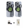 MARSİLYAN™- iPhone 14 Pro Max Kılıf Nova Doku Koleksiyonu - Siyah Mat Seramik Nano Ekran Koruyucu + Bilvis Titan Kamera Lens - SH