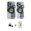 MARSİLYAN™- iPhone 14 Pro Max Kılıf Nova Doku Koleksiyonu - Siyah Mat Seramik Nano Ekran Koruyucu + Bilvis Titan Kamera Lens - DNMR