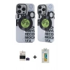MARSİLYAN™- iPhone 14 Pro Max Kılıf Nova Doku Koleksiyonu - Siyah Polymer Nano Ekran Koruyucu + Bilvis Titan Kamera Lens - DNMR