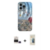 MARSİLYAN™- iPhone 14 Pro Max Kılıf Nova Doku Prime - Siyah 6D Mat Seramik Hayalet Nano Ekran Koruyucu + Bilvis Titan Kamera Lens - DNMR