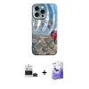 MARSİLYAN™- iPhone 14 Pro Max Kılıf Nova Doku Prime - Siyah Bilvis 5in1 5D Magic Hayalet Cam Ekran Koruyucu + Siyah Bilvis Titan Kamera Lens